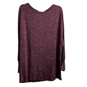 BLOOMCHIC Purple Soft Lightweight Long Sleeve Top Size 18/20